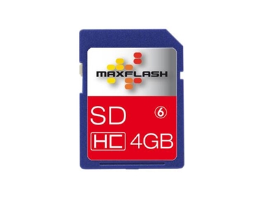 Spominska kartica Secure Digital (SDHC) 4GB Max-Flash (Class 6)