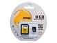 Spominska kartica Micro Secure Digital (microSDHC) MUSTANG 8GB Silverstone (Class 10)