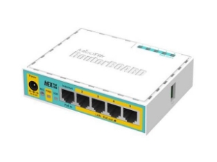 Slika Mikrotik RB750UPr2 hEX PoE lite – 5-portni Ethernet usmerjevalnik s PoE izhodom in USB 2.0 priključkom