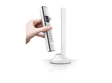 Brezžični DECT telefon Philips z zasnovo Linea M3301W