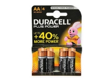 Slika Alkalne baterije Duracell Plus Power MN1500B4 AA (4 kos)