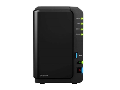 NAS ohišje Synology DiskStation DS-216+II (brez diskov)