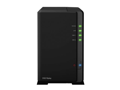 NAS ohišje Synology DiskStation DS216play (brez diskov)