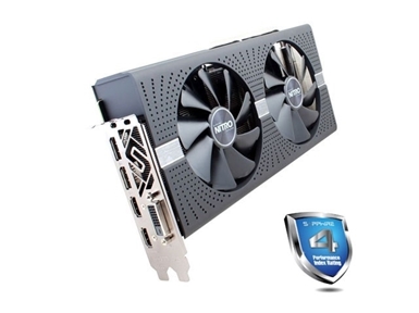 Grafična kartica Sapphire RX 580 NITRO+ (4GB GDDR5, 2xHDMI/DVI-D/2xDP, PCI-E)