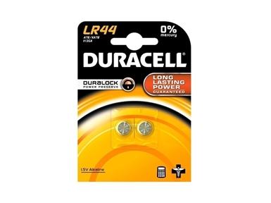 Gumbna baterija Duracell LR44 Alkalna