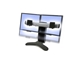 Namizni nosilec za dva monitorja Ergotron LX Dual Display Lift Stand (črn)