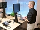 Namizni nosilec Ergotron WorkFit-S Single LD