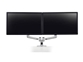 Namizni nosilec za dva monitorja Ergotron LX Dual Side-by-Side Arm