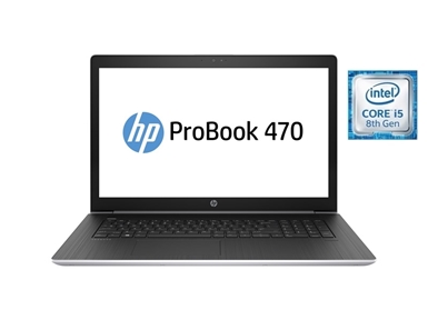 Prenosnik HP ProBook 470 G5 (17,3''FHD IPS/i5-8250U/8GB/SSD 256GB/1TB/GF930MX 2GB/Dos) 1LR91AV 
