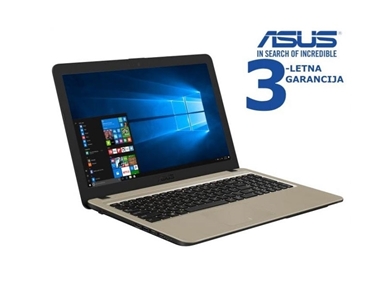 Prenosnik ASUS VivoBook 15 X540MA-DM328R (15,6"FHD/UHD/N5000//4GB/SSD 128GB/W10Pro)