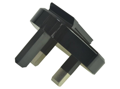0A200-00080300 Adapter Plug Black (UK)