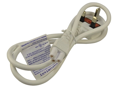 27.L0EN2.011 AC Power Cable 1M White (UK)