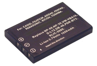 Slika DBI9583A Digital Camera Battery 3.7V 1000mAh