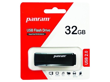 PU2AT2632GB PanRam 32GB USB 2.0 Pen Drive (Black)