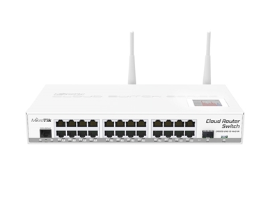 Usmerjevalnik MikroTik Cloud Router Switch CRS125-24G-1S-2HnD-IN (24x Gigabit ethernet)