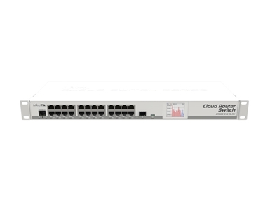 Vgradno stikalo Cloud Router Switch Mikrotik CRS226-24G-2S+RM (24-portno Gigabit)