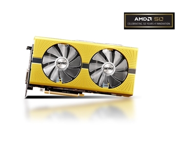 Grafična kartica Sapphire RX 590 NITRO+  (8GB GDDR5, 2xHDMI/DL-DVI-D/2xDP, PCI-E)  AMD 50 Gold Edition 
