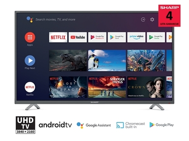 LED TV sprejemnik SHARP 65BL2EA (65" 4K UHD Android TV)