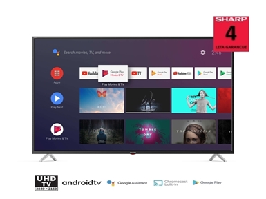 LED TV sprejemnik SHARP 50BL3EA (50" 4K UHD Android TV)