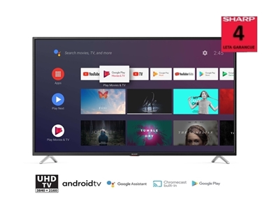 LED TV Sprejemnik SHARP 55BL5EA (55" 4K UHD Android TV)