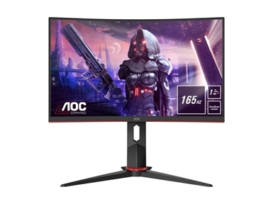 LED monitor AOC C24G2U/BK (23,6" FHD ukrivljen 165 Hz) Gaming