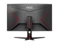 LED monitor AOC C27G2AE/BK (27" FHD VA ukrivljen 165 Hz) Gaming