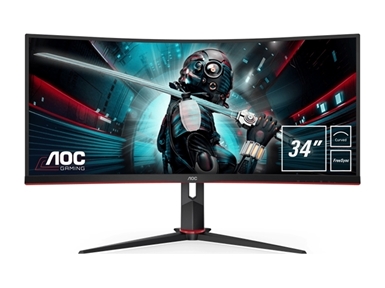 LED monitor AOC CU34G2/BK (34" WQHD VA ukrivljen 100Hz) Gaming