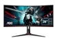 LED monitor AOC CU34G2/BK (34" WQHD VA ukrivljen 100Hz) Gaming