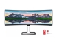LED monitor Philips 498P9 (48.8" ukrivljen, Dual Quad HD) Brilliance