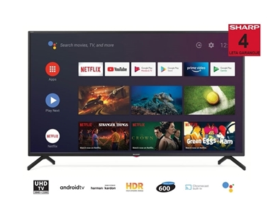 55" 4K Ultra HD Android TV sprejemnik Sharp 55BN3EA