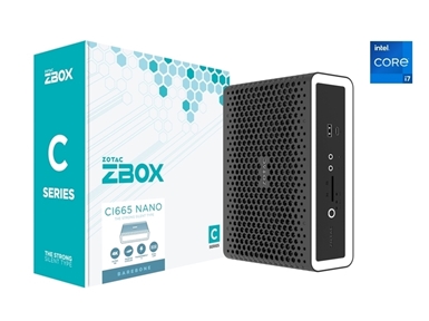 Mini računalnik ZOTAC CI665 nano (Barebone/i7-1165G7)