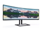 Ukrivljen LED monitor Philips Brilliance 498P9Z (48.8" VA, Dual QHD) Serija P