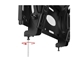 Univerzalni stenski nosilecz nagibom B-Tech BT8430 (do 47")