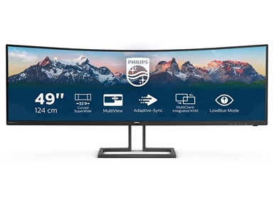 Ukrivljen LED monitor Philips Brilliance 498P9Z (48.8" VA, Dual QHD) Serija P