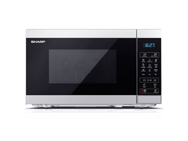 Mikrovalovna Pečica Sharp YC-MS02E-S (20 L, 800W, Prostostoječa, Srebrna)