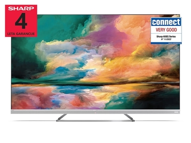 LED TV sprejemnik SHARP 65EQ4EA (65" 4K UHD, Quantum Dot, Android TV)