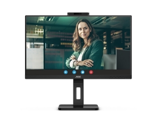 AOC Q27P3CW 27" IPS QHD 75Hz USB-C ergonomski poslovni monitor s spletno kamero