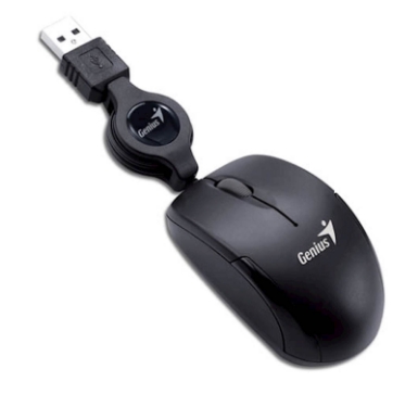 Miška GENIUS Micro Traveler črna