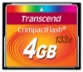 CF TRANSCEND 4GB 133X, 50/20MB/s, MLC