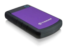 Slika HDD TRANSCEND EXT 1TB 25H3P, 2,5", USB 3.1/3.0, črn-vijoličen
