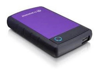 HDD TRANSCEND EXT 2TB 25H3P, 2,5", USB 3.1/3.0, črn-vijoličen