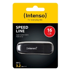 Slika USB disk Intenso 16GB Speed Line, USB 3.2, s pokrovčkom