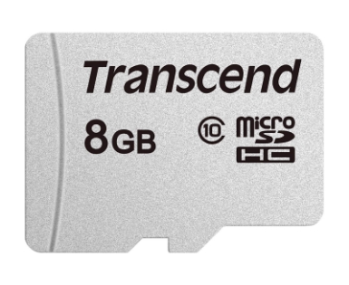 SDHC TRANSCEND MICRO 8GB 300S, 20/10MB/s