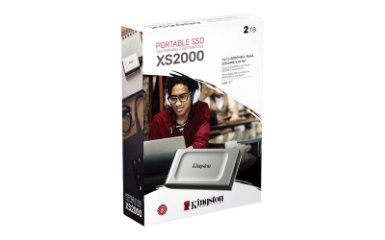 SSD Kingston prenosni 2TB XS2000, USB C 3.2, 2000/2000MB/s