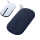 Miška ASUS Marshmallow Mouse MD100 brezžična, tiha, set barv Quiet Blue in Solar Blue