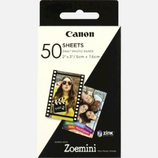 Slika Papir CANON ZINK foto 50 pack za ZOEMINI