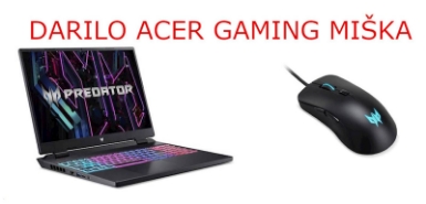 Prenosnik ACER PH NEO 16-72-74N2 i7-14650HX/16GB/SSD 1TB/16''WQXGA IPS 165Hz/RTX 4060/NoOS + Miška