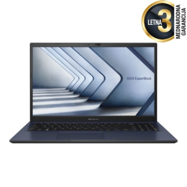 ASUS ExpertBook B1 B1502CVA-WB31C0 i3-1315U/8GB/SSD 512GB/15,6" FHD/Brez OS  3yr OSS NBD