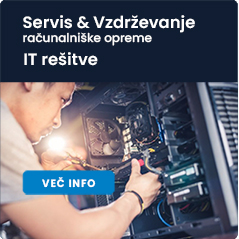 Servis in vzdrževanje računalnikov in računalniške opreme