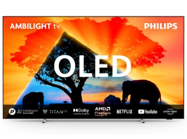 Philips 48OLED769/12 – 48-palčni 4K UHD OLED televizor s 3-stransko Ambilight osvetlitvijo in TITAN OS